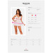 Пеньюар с трусиками Obsessive Heavenlly babydoll & thong XS/S