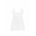 Пеньюар с трусиками Obsessive Heavenlly babydoll & thong XS/S
