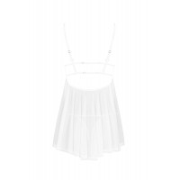 Пеньюар с трусиками Obsessive Heavenlly babydoll & thong XS/S