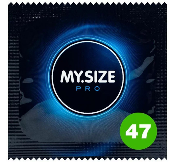 Презервативы ультратонкие латексные My.Size Extra Small 47 мм (цена за упаковку, 3 шт.)