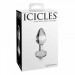 Стеклянная анальная пробка Pipedream Icicles No 44 Dildo Dildo Glass