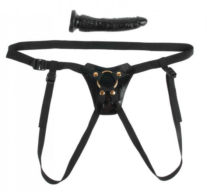 Страпон Fetish Fantasy Gold DESIGNER STRAP-ON BLACK