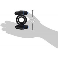 Ерекційне кільце з вібрацією Vibrating Double C-Ring - Black