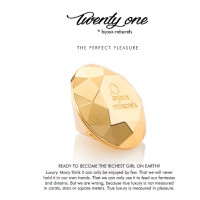 Вібратор діамант Twenty One Vibrating Diamond Bijoux Indiscrets