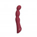 Вибратор классический гибкий Chisa Lust Ripple Lapper, бордовый