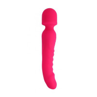 Двосторонній вібратор мікрофон Chisa Intimate Melody Pleasure Spreader Wand з підігрівом, рожевий
