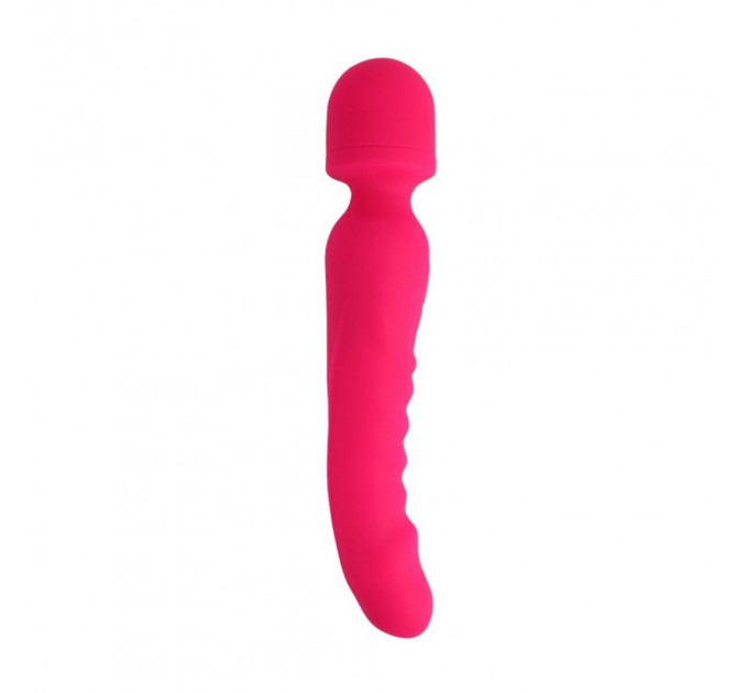 Двухсторонний вибратор микрофон Chisa Intimate Melody Pleasure Spreader Wand с подогревом, розовый