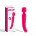 Двухсторонний вибратор микрофон Chisa Intimate Melody Pleasure Spreader Wand с подогревом, розовый