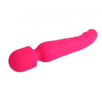 Двосторонній вібратор мікрофон Chisa Intimate Melody Pleasure Spreader Wand з підігрівом, рожевий