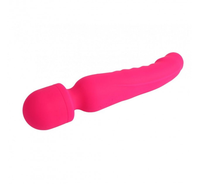 Двухсторонний вибратор микрофон Chisa Intimate Melody Pleasure Spreader Wand с подогревом, розовый