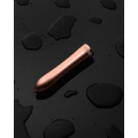 Віброкуля DOXY Rechargeable Vibrator з металевим чохлом-колбою, рожева