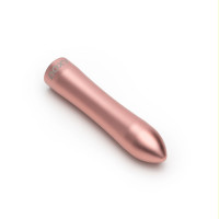 Віброкуля DOXY Rechargeable Vibrator з металевим чохлом-колбою, рожева