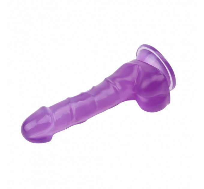 Фаллоимитатор на присоске фиолетовый Chisa Hi-Rubber 7.7