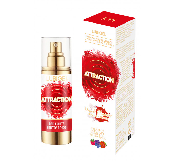 Жидкий вибратор MAI LUBIGEL LIQUID VIBRATOR RED FRUITS