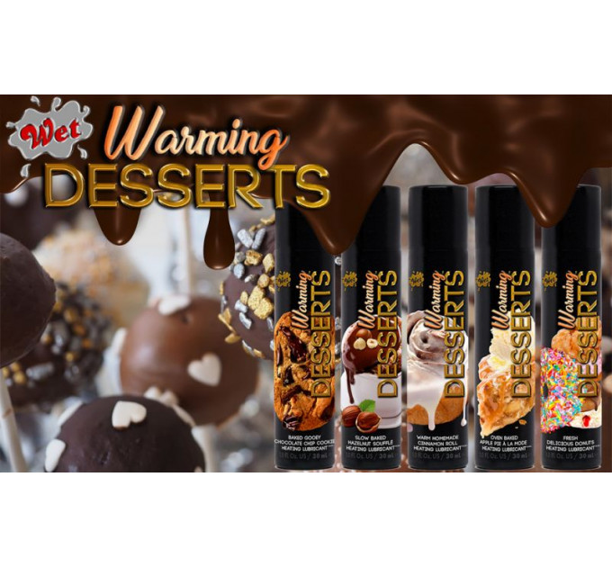 Съедобный лубрикант 4 в 1 WET Warming Desserts Slow Baked Hazelnut Souffle 89 мл