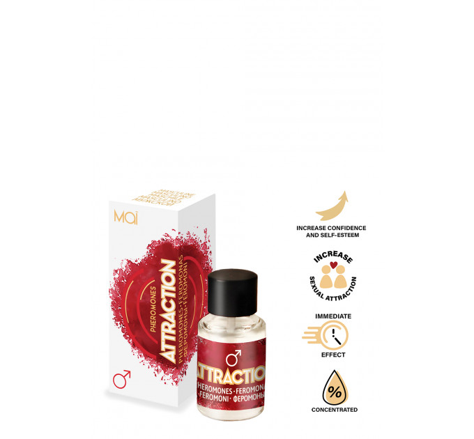Духи з феромонами без запаху чоловічі MAI masculine PHEROMONES 7 ML