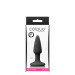 Анальная пробка COLOURS PLEASURES MINI PLUG BLACK