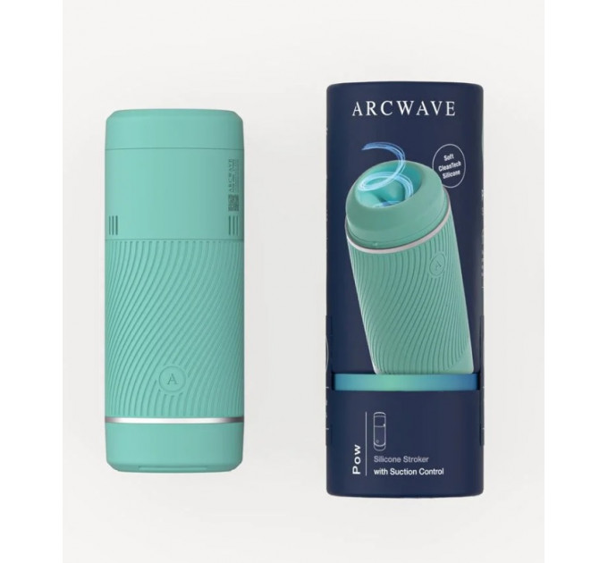 Мастурбатор премиум-класса с контролем всасывания Arcwave Pow Stroker Mint
