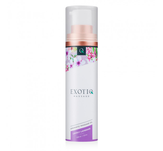 Массажное масло Exotiq Massage oil Lovely Lavender 100 мл