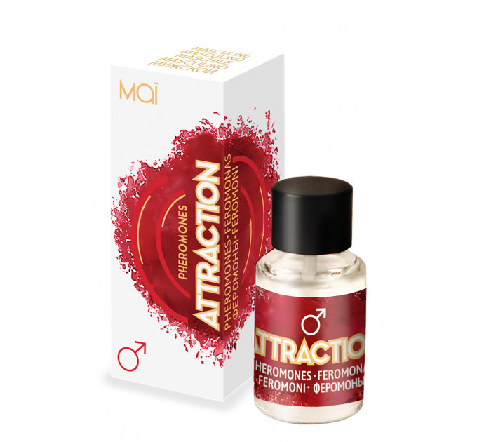 Духи з феромонами без запаху чоловічі MAI masculine PHEROMONES 7 ML
