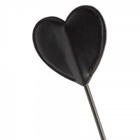 Стек двосторонній DS Fetish Heart Rose & Black