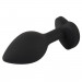 Анальна пробка з каменем You2Toys Silicone Butt Plug, силікон
