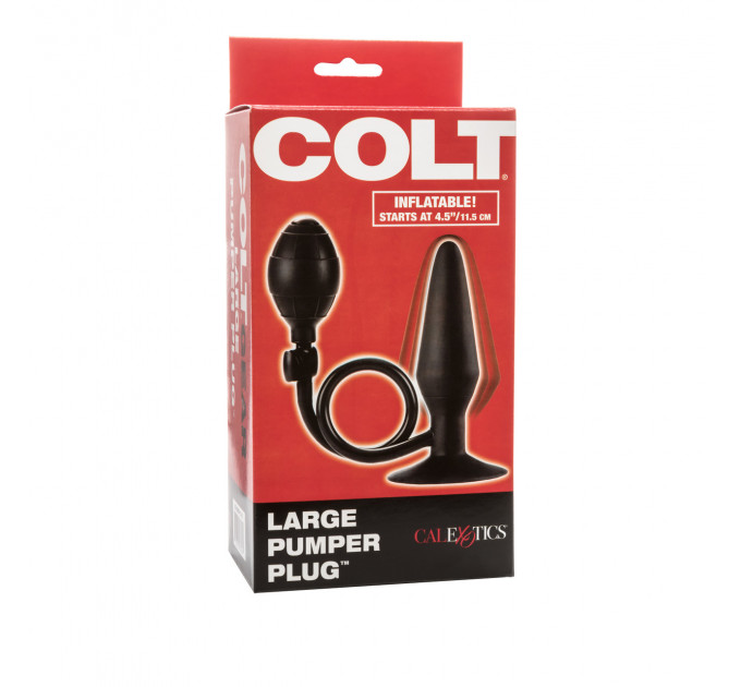 Анальная пробка с накачкой COLT Large Pumper Plug