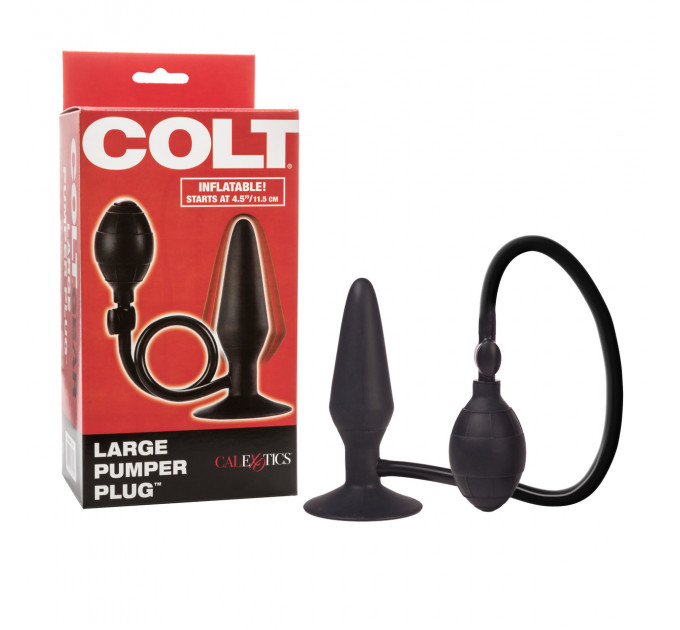 Анальная пробка с накачкой COLT Large Pumper Plug