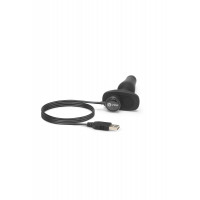 Анальна пробка з вібрацією та пультом B-Vibe Novice Plug, чорна