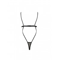 Боді з відкритими грудьми DIABOLINA BODY black S/M - Passion