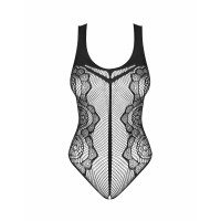 Боді з відкритим доступом Obsessive Teddy B335, мереживне, чорне, S/M/L