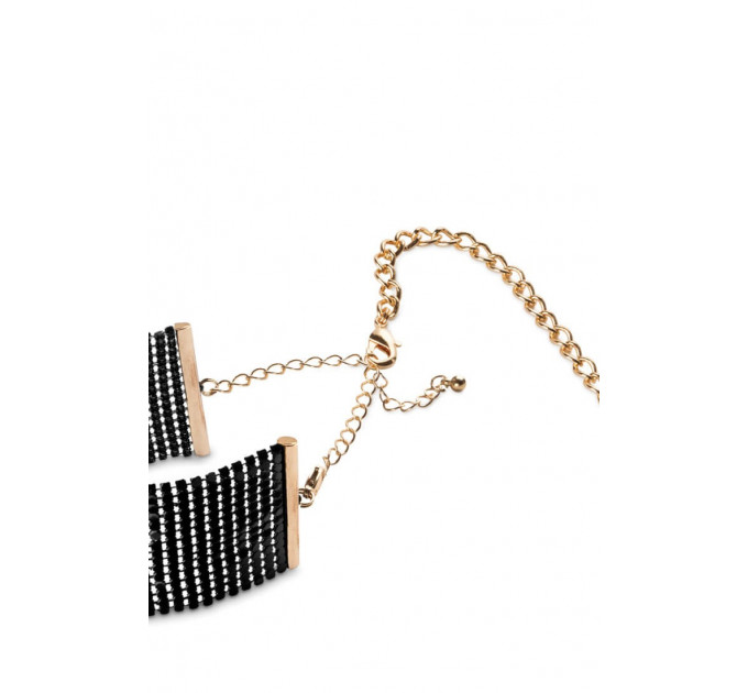 Браслеты-наручники DESIR METALLIQUE черные Bijoux Indiscrets