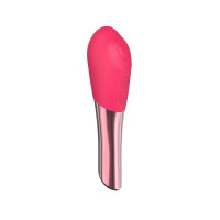 Двостороння віброкуля Chisa Lust Ripple Ardor з пульсуючою головкою, рожевий