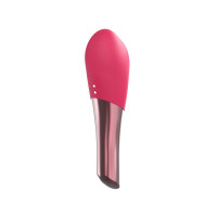 Двостороння віброкуля Chisa Lust Ripple Ardor з пульсуючою головкою, рожевий