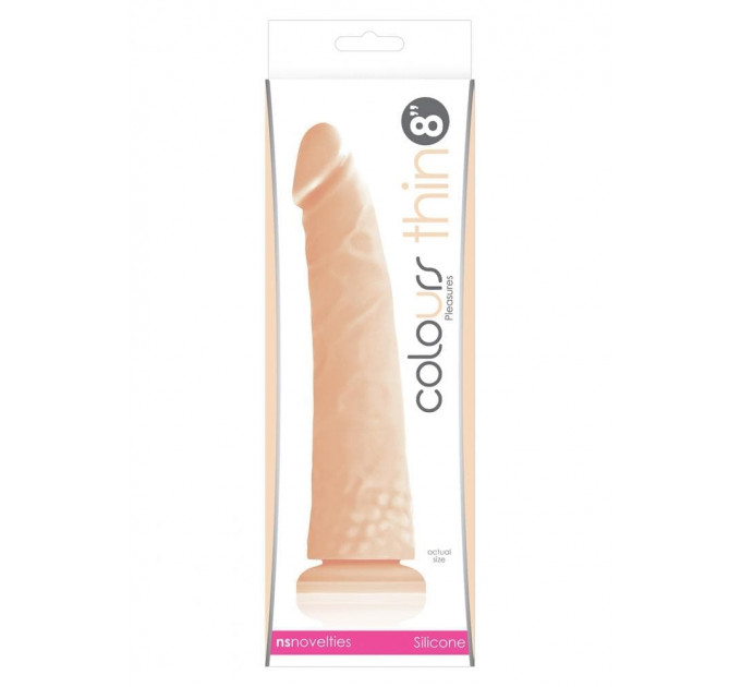 Фаллоимитатор NS Novelties Colors Pleasures Thin, 20х4,5 см