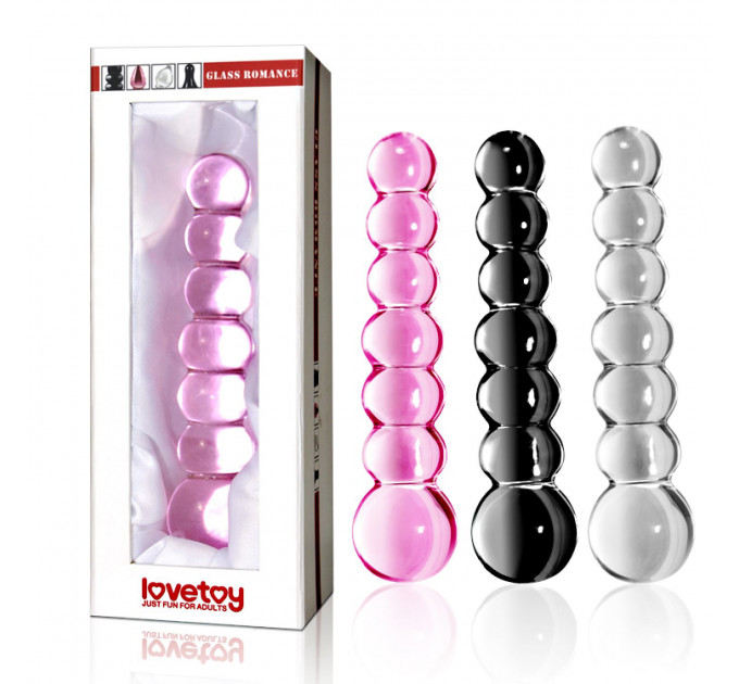 Фаллоимитатор стеклянный 6,8" Glass Romanc