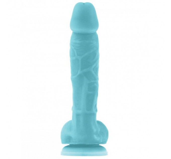 Фаллоимитатор светящийся голубой FIREFLY 5INCH GLOWING DILDO BLUE