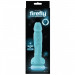 Фаллоимитатор светящийся голубой FIREFLY 5INCH GLOWING DILDO BLUE