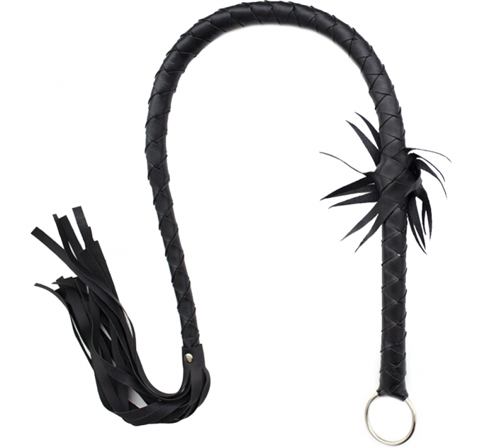 Флоггер полосатый DS Fetish Stripe flogger black