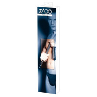 Флогер шкіряний з дерев'яною ручкою ZADO TOOLS чорний, 58.5 см
