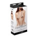 Кляп с зажимами для сосков Whipsmart Diamond Collection, черный