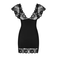 Пеньюар Obsessive Imperia та стрінги S/M