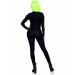 Костюм скелета, светиться в темноте Leg Avenue Womens Skeleton Bodysuit Halloween, размер M