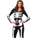 Костюм скелета, светиться в темноте Leg Avenue Womens Skeleton Bodysuit Halloween, размер M