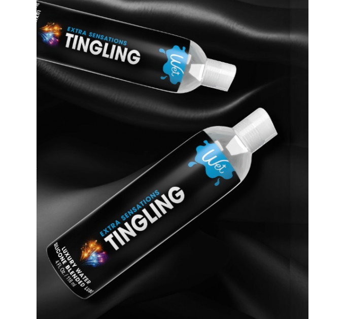 Лубрикант с охлаждением на водно-силиконовой основе Wet Tingling, 30 мл