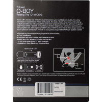 Масажер простати O-BOY 7 Black Vibrator