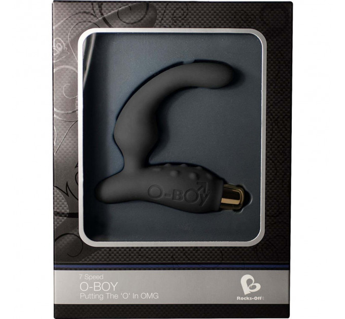 Масажер простати O-BOY 7 Black Vibrator