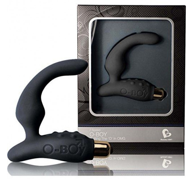 Масажер простати O-BOY 7 Black Vibrator