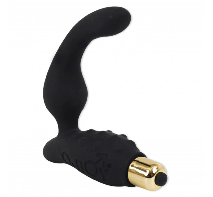 Масажер простати O-BOY 7 Black Vibrator