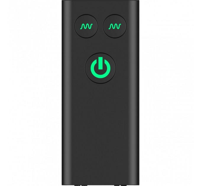 Масажер простати з вібрацією Nexus Bendz, силікон, чорний, 14 х 3 см
